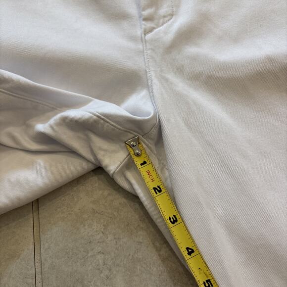 SPANX Stretch Twill Wide Leg Pant In Bone White Women’s Size Small Pet 31” In - Picture 9 of 11